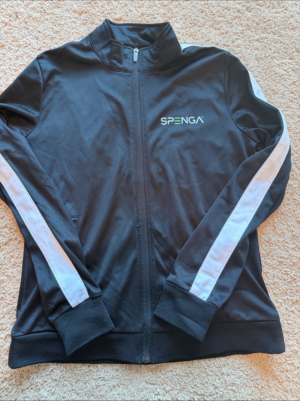 SPENGA Athletic zip up jacket size M